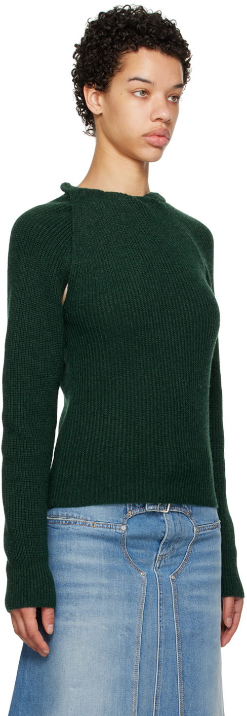 Sweater Stella McCartney Knot Sweater Grøn | 6K04703S2418, 1