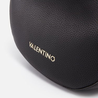 Skuldertaske Valentino Alexia Faux Leather Hobo Bag Sort | VBS5A808001, 2