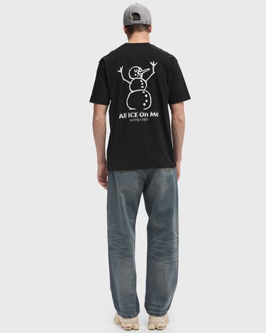 T-shirt Carhartt WIP Black Logo T-Shirt Sort | I03443689XX, 3