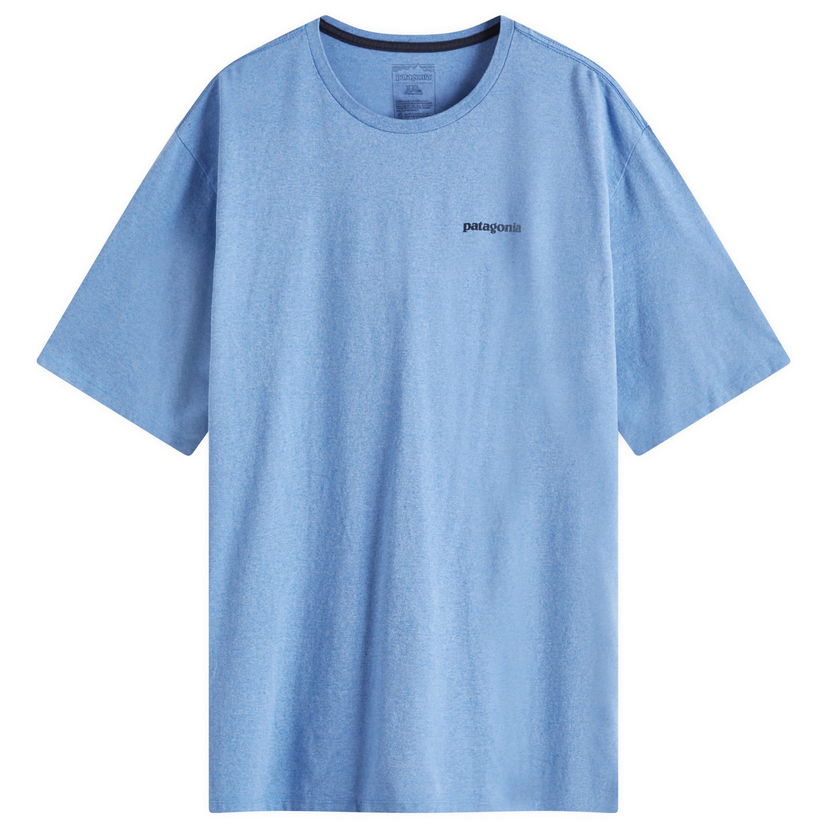 T-shirt Patagonia Men's P-6 Logo Responsibili-Tee T-Shirt Size XX-Large Blå | 38504-ABNB