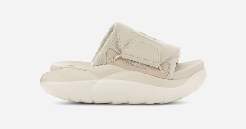 Sneakers og sko UGG ® LA Alto Slide for Women in Sea Salt, Size 4.5 Grå | 1125022-SSAL, 0