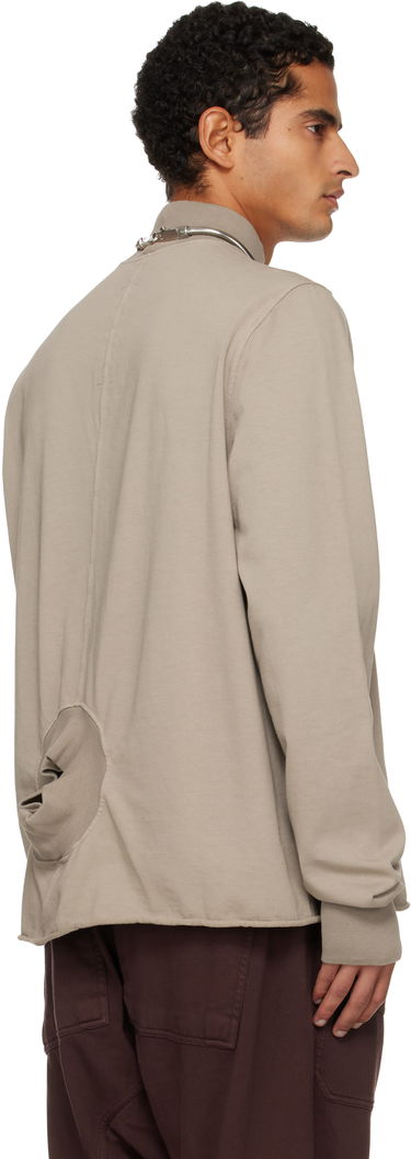 Sweater Rick Owens Rick Owens DRKSHDW Concordians Headon DBL Turtleneck Beige | DU02E7263 RIG, 2