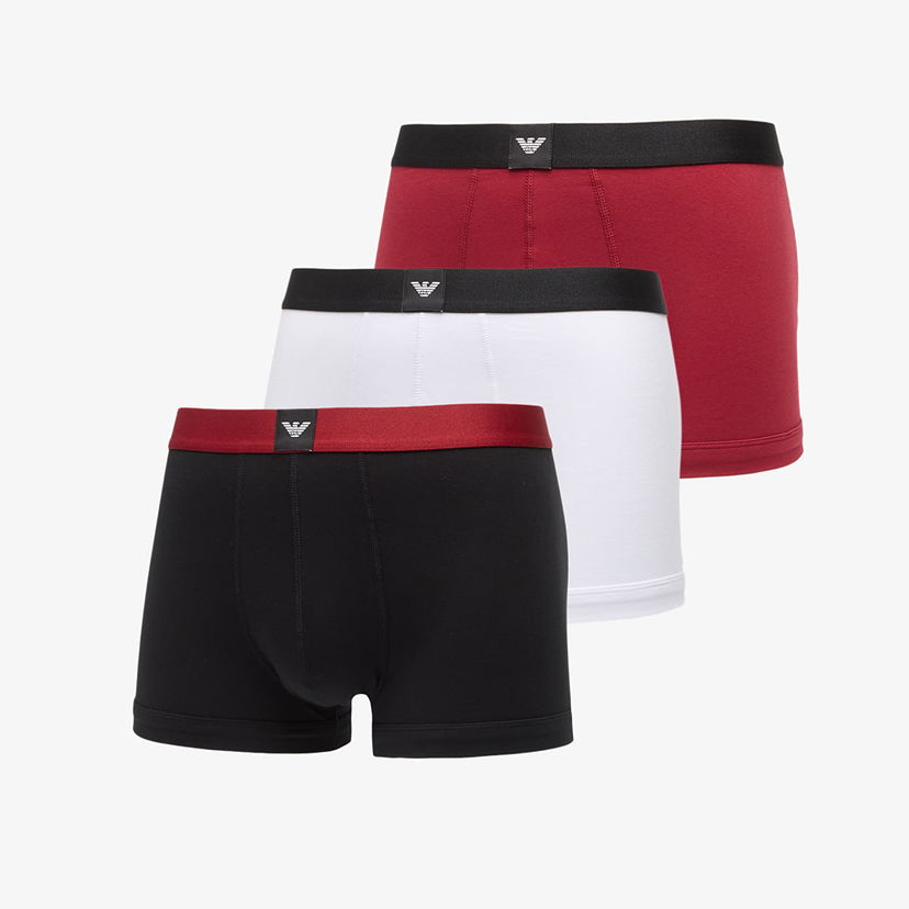 Boksere Emporio Armani EA7 Emporio Armani 3-Pack Trunks Flerfarvet | EM002205AF14987M5047