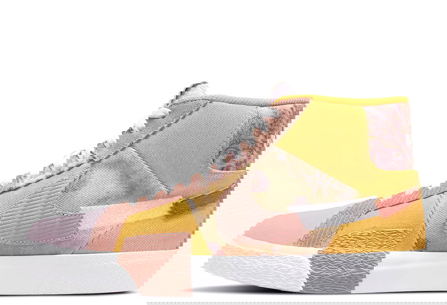 Sneakers og sko Nike SB Blazer Mid PRM Sanded Gold Flerfarvet | DM0859-700, 1