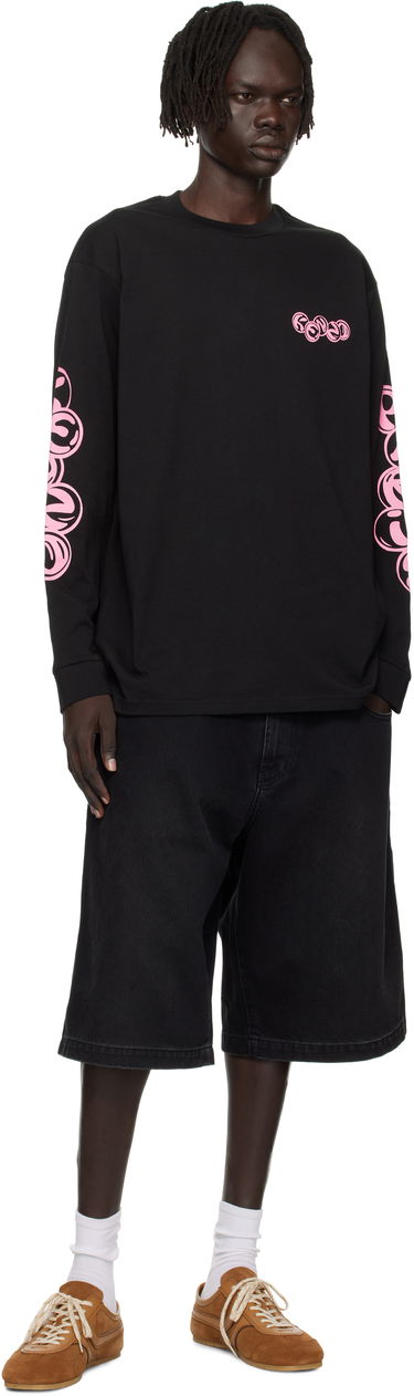 T-shirt KENZO Kenzo Paris 'KENZO Pachinko' Relax Fit Long Sleeve Tee Sort | FF65TL3524SG, 3