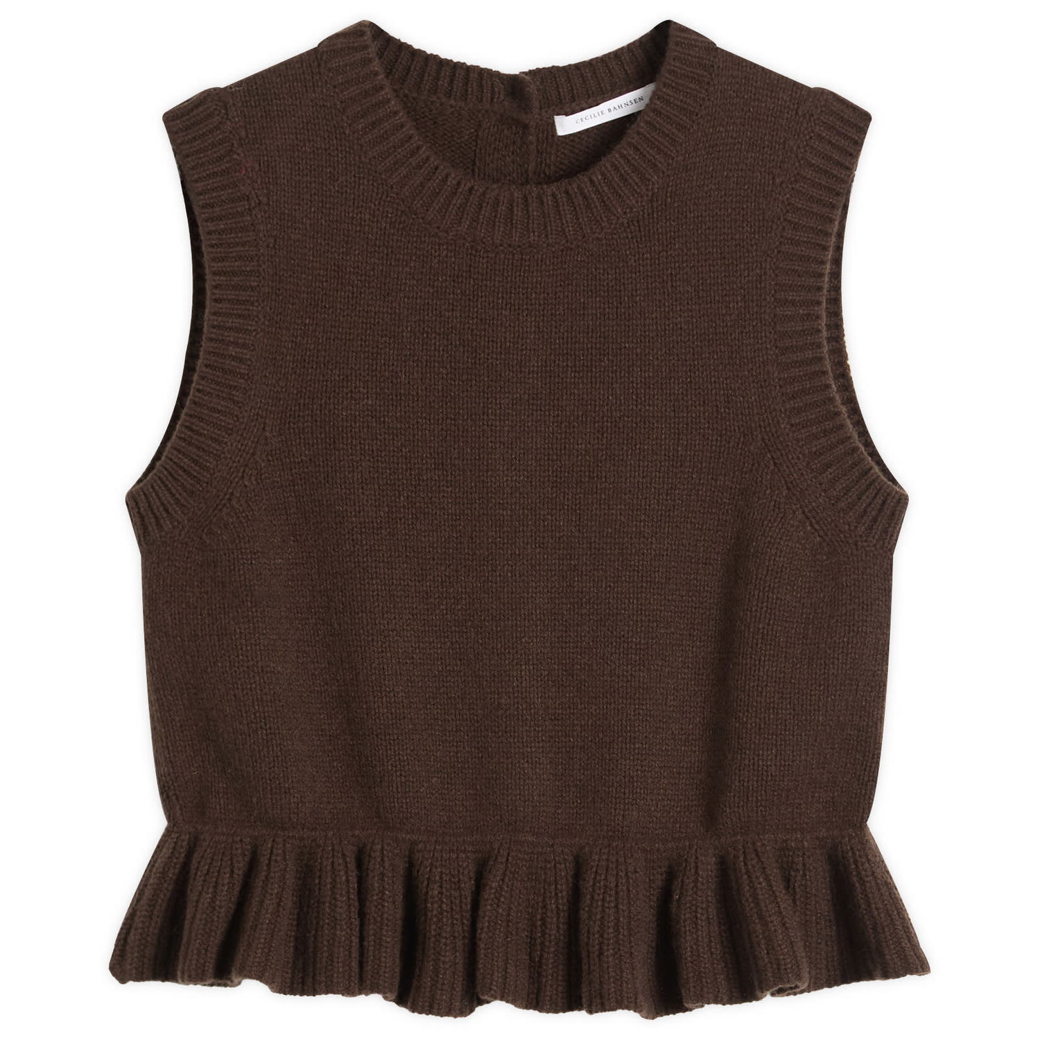 Vest Cecilie Bahnsen Bill Vest Brun | 225KNI53002, 1