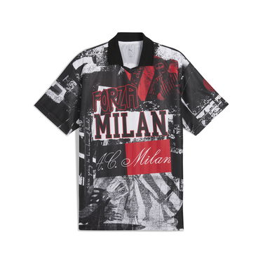Jersey Puma AC Milan Retro ftblNRGY+ Graphic T-Shirt Sort | 779336_01, 0