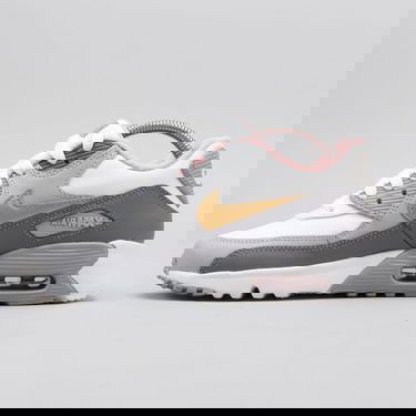 Sneakers og sko Nike Air Max 90 Leather "Gunsmoke Pink" GS Grå | 833376-011, 0