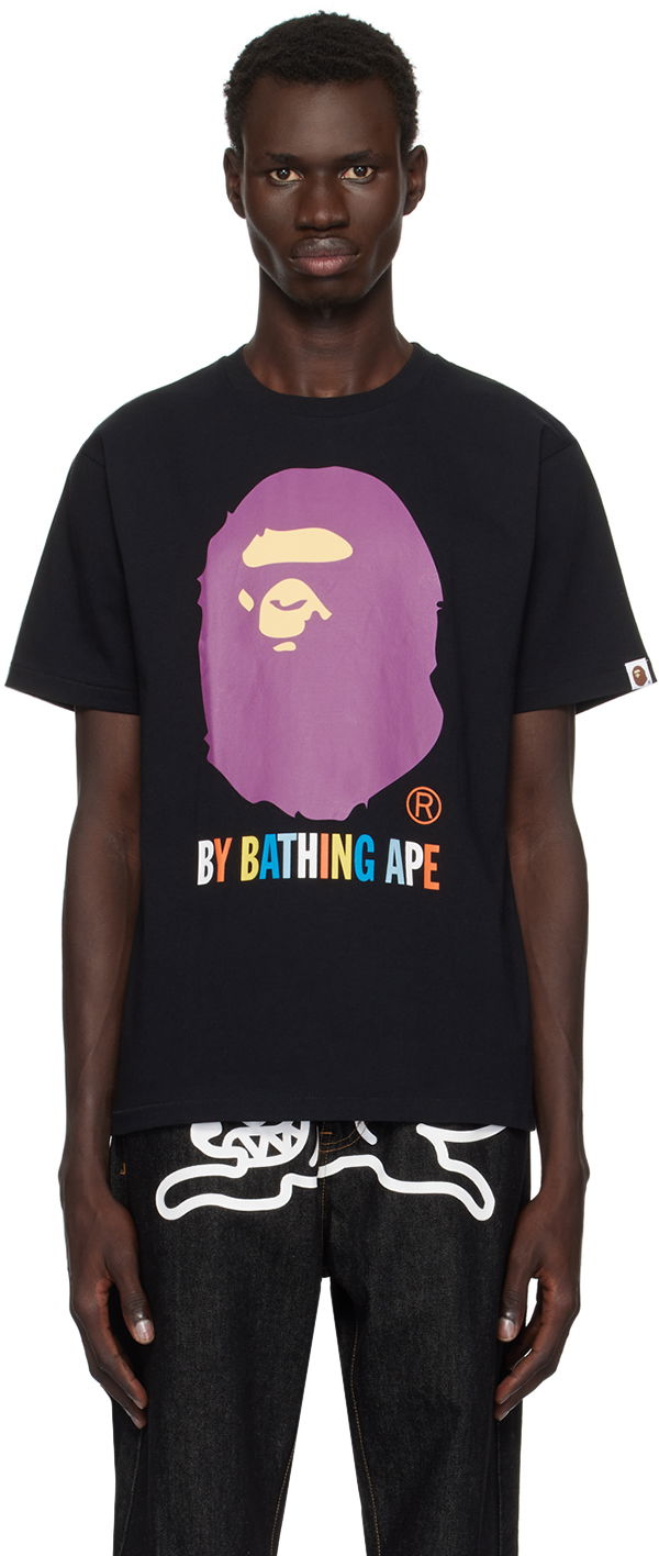 T-shirt BAPE T-Shirt Sort | 001TEK301015M, 0