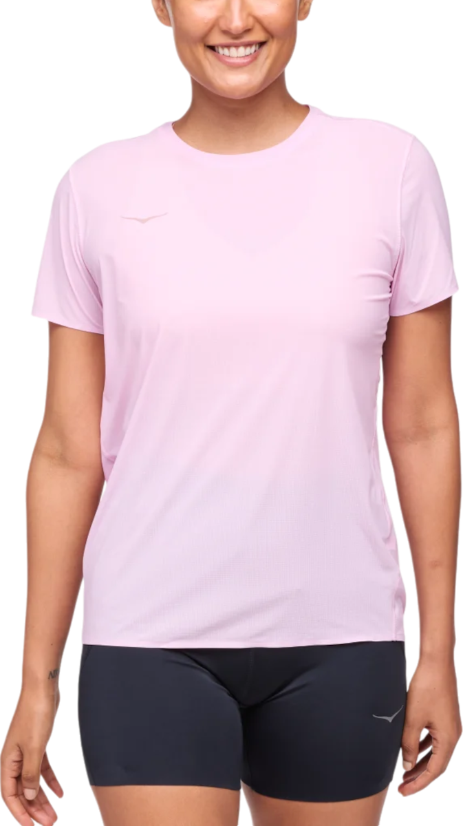 T-shirt Hoka One One Airolite Run Top Lyserød | 1151084-pnkt, 0