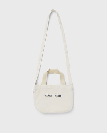 Mulepose Samsoe Samsoe Samsøe Samsøe Safrinka Mini Shopper Bag Beige | F24200050-SILVER-GREEN, 0