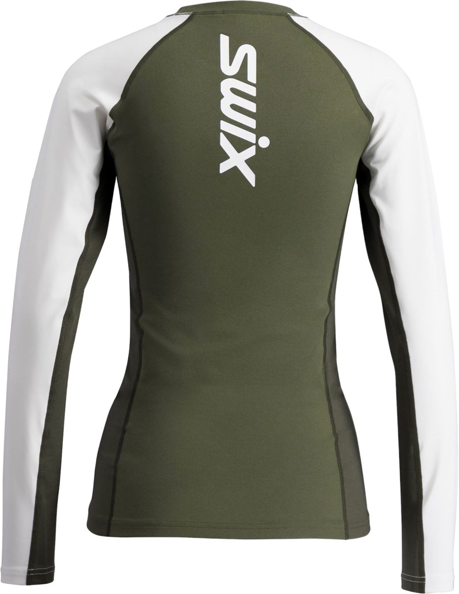 T-shirt SWIX Swix RaceX Dry Long Sleeve Shirt Grøn | 10098-23-48105, 1