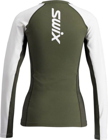 T-shirt SWIX Swix RaceX Dry Long Sleeve Shirt Grøn | 10098-23-48105, 1