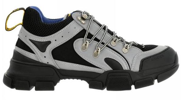 Sneakers og sko Gucci Flashtrek SEGA 'Reflective Grey' Grå | 543162 9Y030 8168, 0