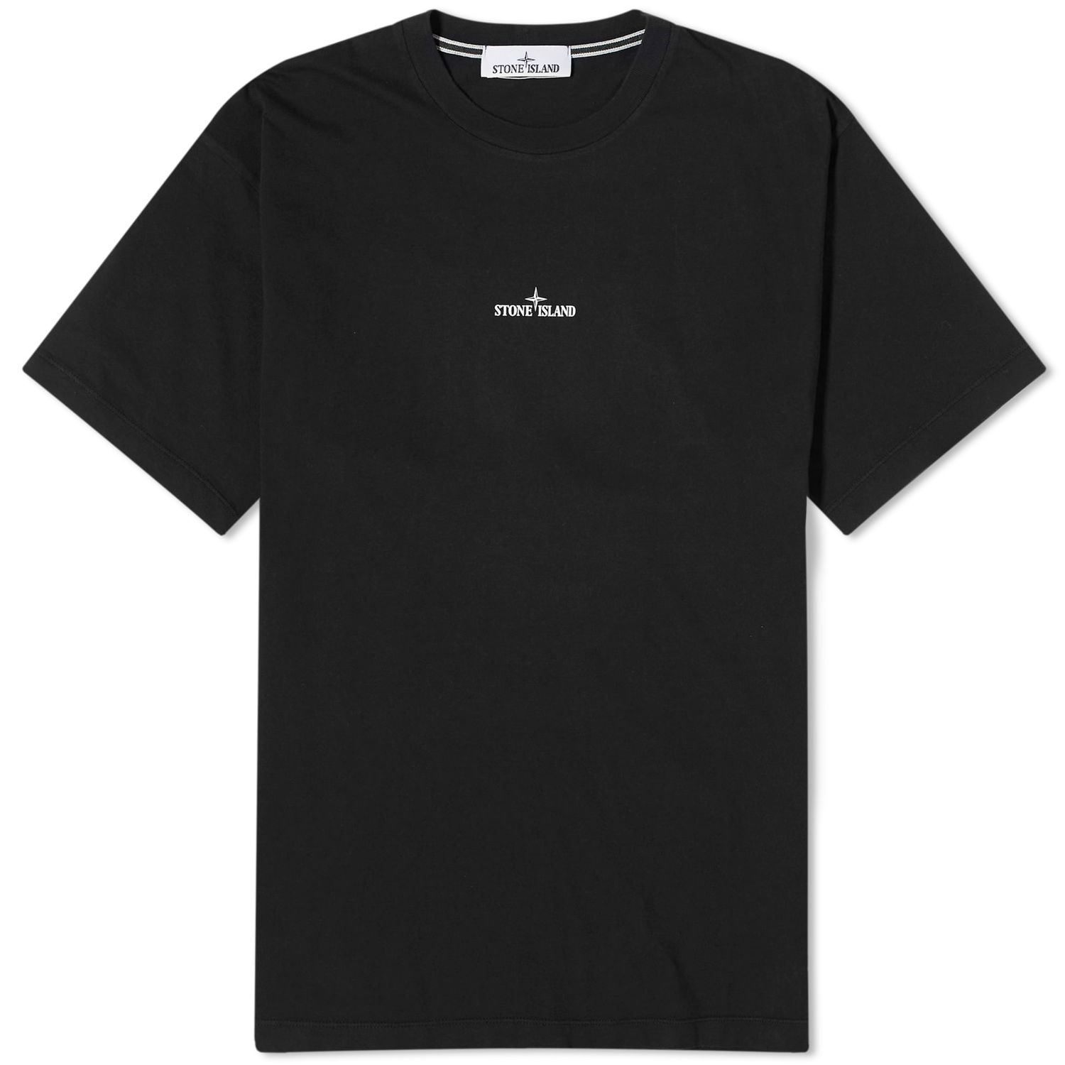 T-shirt Stone Island Scratched Print T-Shirt Sort | 80152RC89-V0029, 0