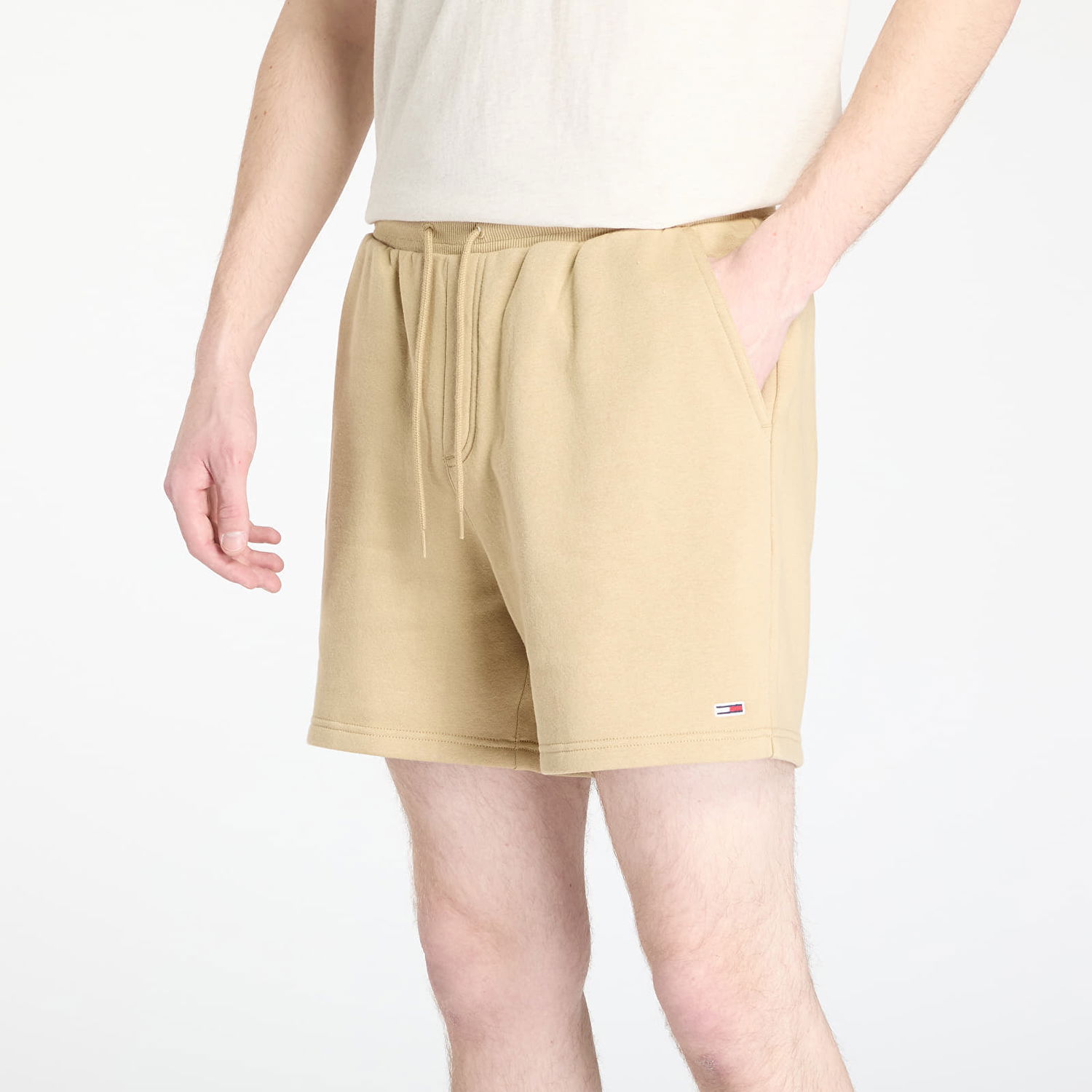 Shorts Tommy Hilfiger Tommy Jeans S Flag Beach Shorts Beige | DM0DM21931 ACT, 1