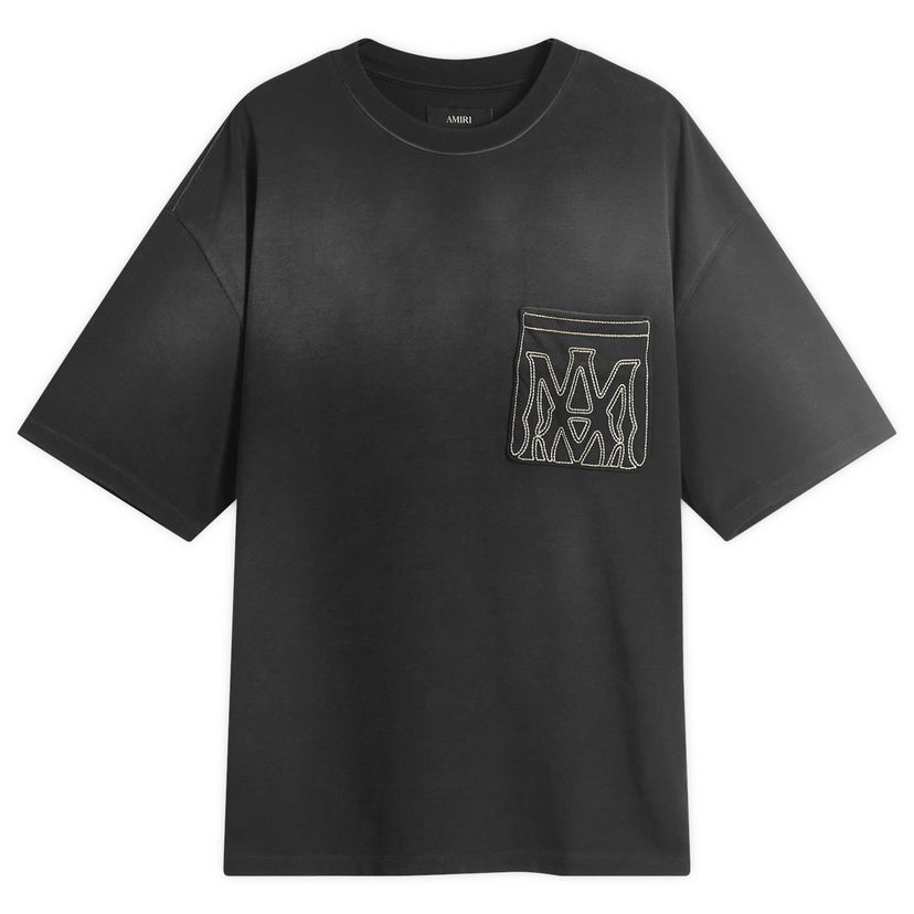 T-shirt AMIRI MA Outline Oversized T-Shirt, Size Large Sort | AMJYTE1205-Black