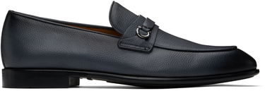 Sneakers og sko FERRAGAMO Salvatore Ferragamo Gancini Ornament Loafers Mørkeblå | 778747, 0