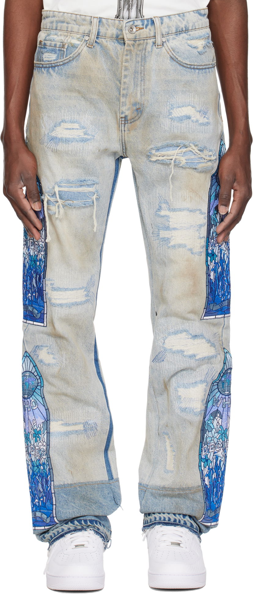 Jeans Who Decides War Who Decides War Winter Mechanic Jeans Blå | 1121200008SS25