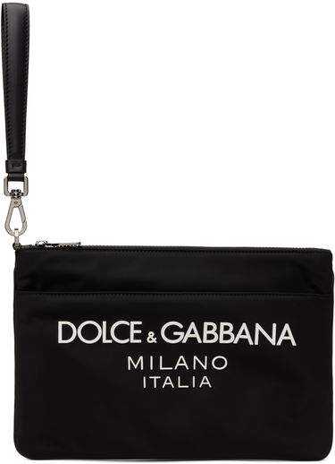 Tegnebog Dolce & Gabbana Pouch With Logo Sort | BP3259AG182, 0