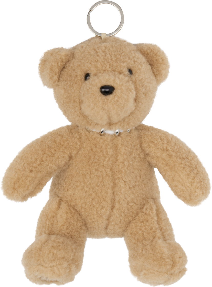 Nøgleringe Palm Angels Palm Angels 'Bear in Mind' Teddy Bear Keychain Brun | PMNJ011C99MAT0016060