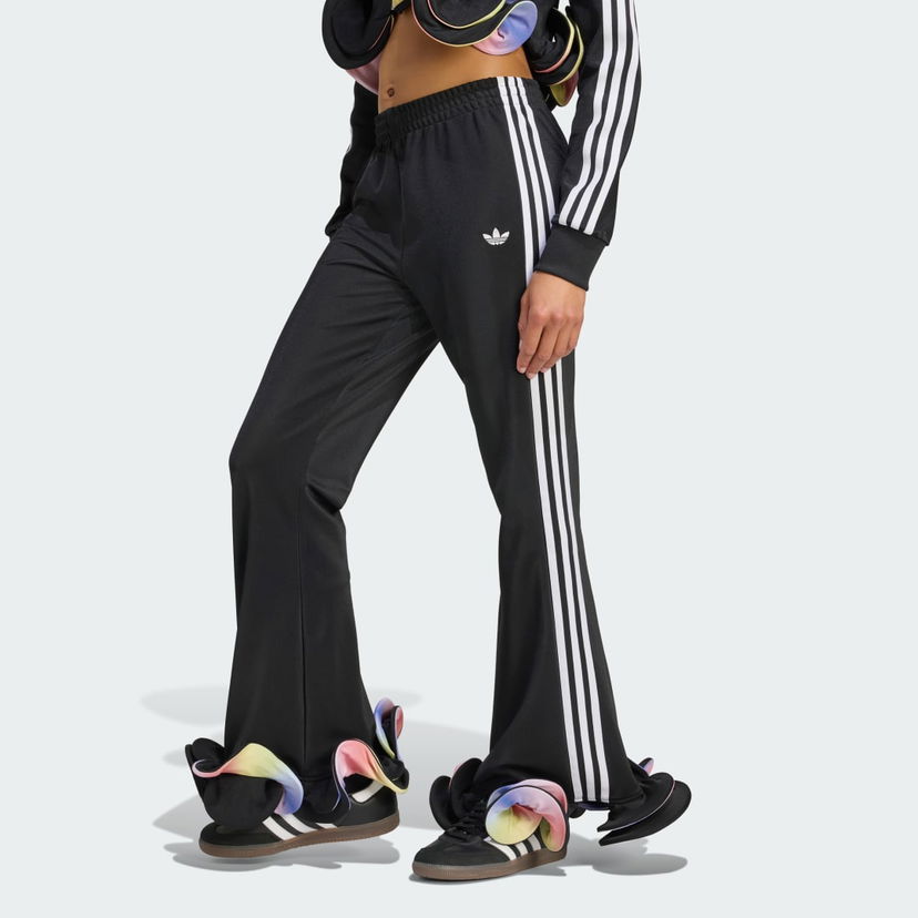 Joggingbukser adidas Performance Jeremy Scott Pride Fashion Flare Track Pants Sort | JW0827