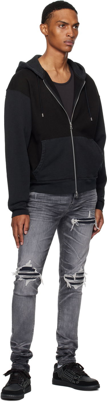 Jeans AMIRI AMIRI MX1 Jeans with Suede Patches Grå | AMDNSY1158, 3