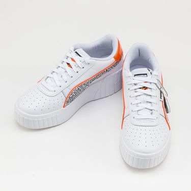 Sneakers og sko Puma Cali Wedge Mr. Doodle Hvid | 374210 01, 2