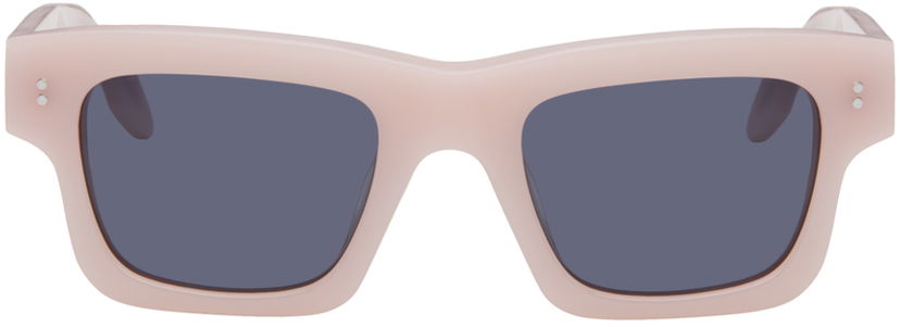 Solbriller JW Anderson SSENSE Exclusive Pink Wayfarer Sunglasses Beige | JWA02