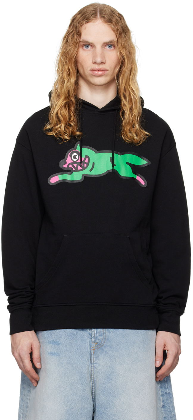 Sweatshirt BBC IceCream ICECREAM Running Dog Popover Hoodie Sort | IC24337
