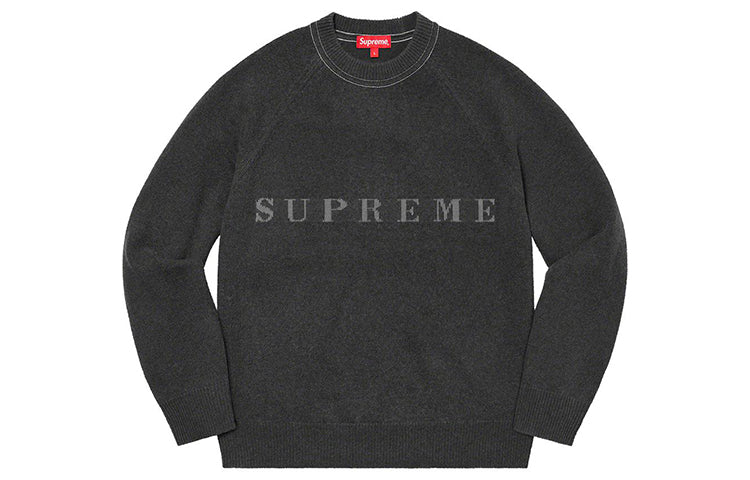Sweater Supreme Stone Washed Sweater Grå | SUP-FW20-179