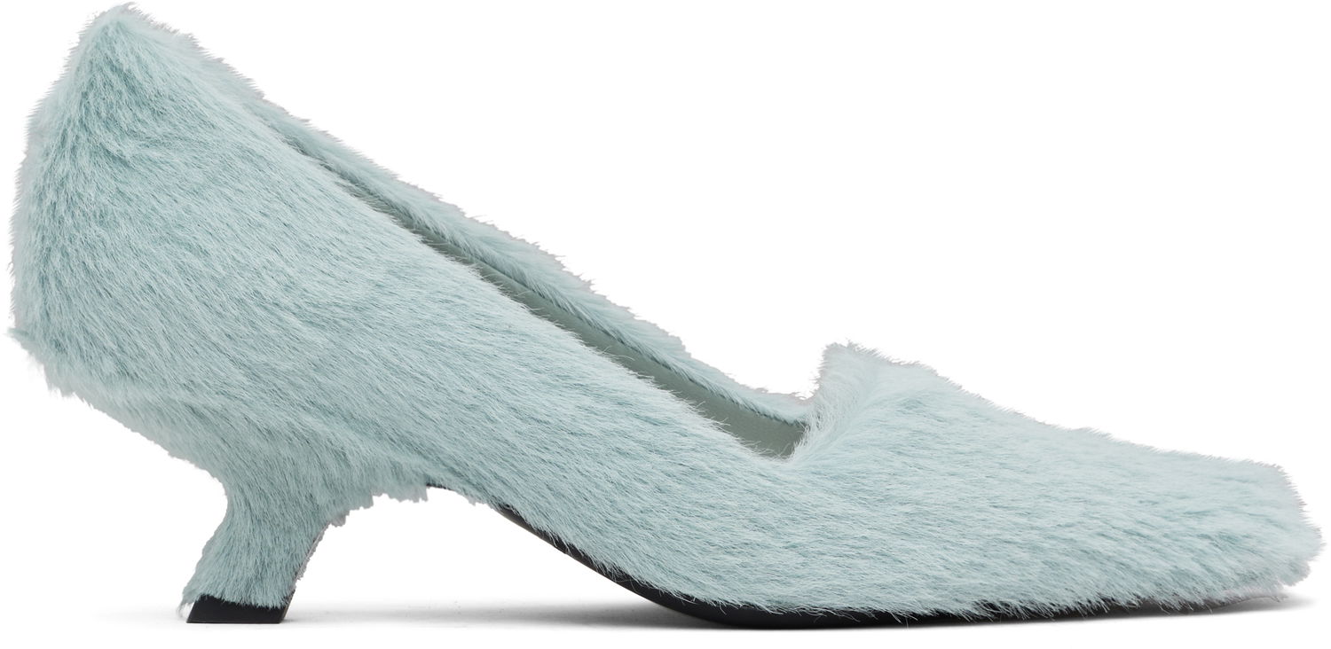 Sneakers og sko Bottega Veneta Bottega Veneta Boogie Fur Heels Blå | 816551 V55Q0, 0