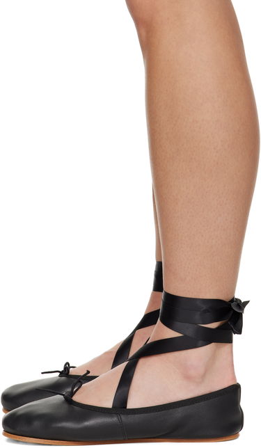 Tøj Repetto Repetto Sophia Ballerina Flats with Ankle Ties Sort | V4231VE, 2