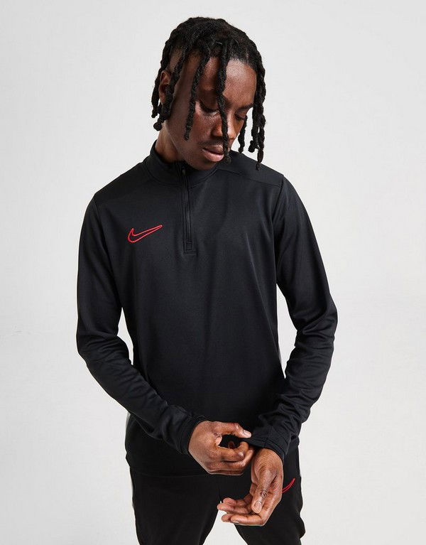 Sweatshirt Nike Long-Sleeve Quarter-Zip Drill Top Sort | HJ3783-011, 0