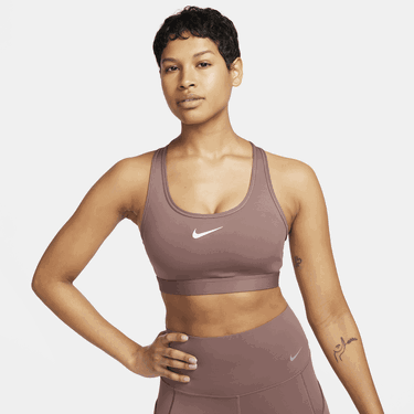 Bh Nike Swoosh Medium Support Padded Sports Bra Lyserød | DX6821-208, 4