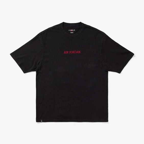 T-shirt Jordan Wordmark x T-Shirt Sort | DV6465-010, 0