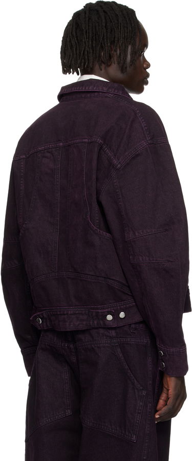 Jakke Eckhaus Latta Eckhaus Latta 'El Jacket Redux' Denim Jacket Lilla | 1224-EL-PF25-A, 2