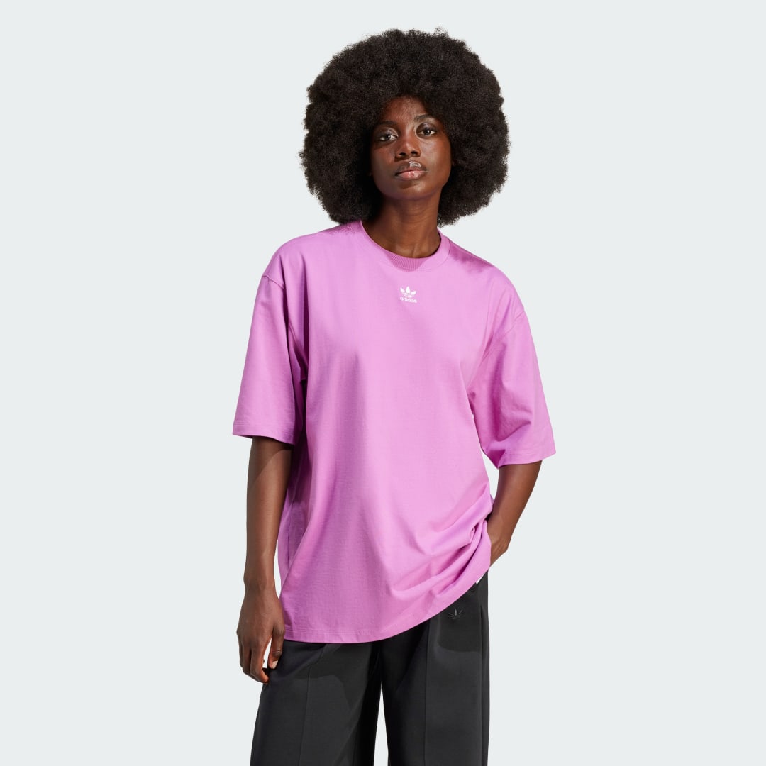 T-shirt adidas Originals Adicolor Essentials Tee Lilla | IR5924, 1