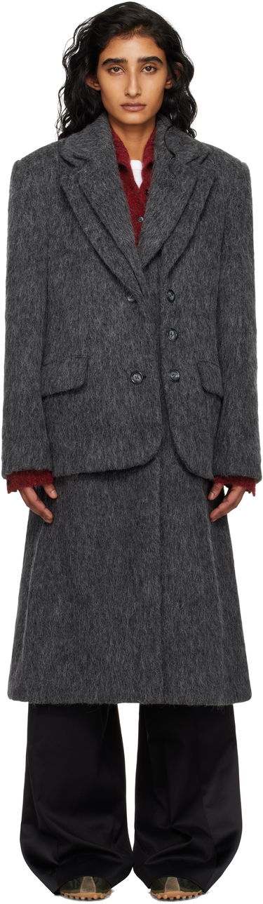 Frakker Andersson Bell Andersson Bell Layered Blazer Coat Grå | awa719w, 0