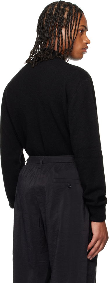 Sweater LEMAIRE Lemaire Mock Neck Sweater Sort | TO1426 LK1029, 2