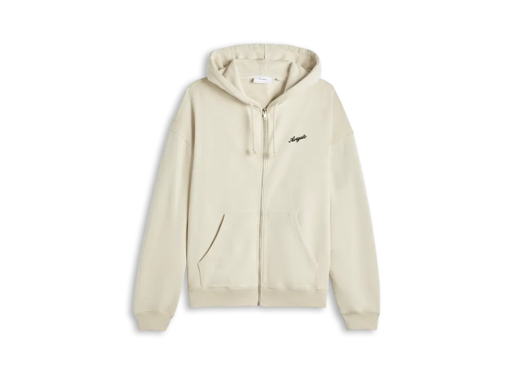 Sweatshirt AXEL ARIGATO Honor Zip-Up Hoodie Beige | A1462002, 0