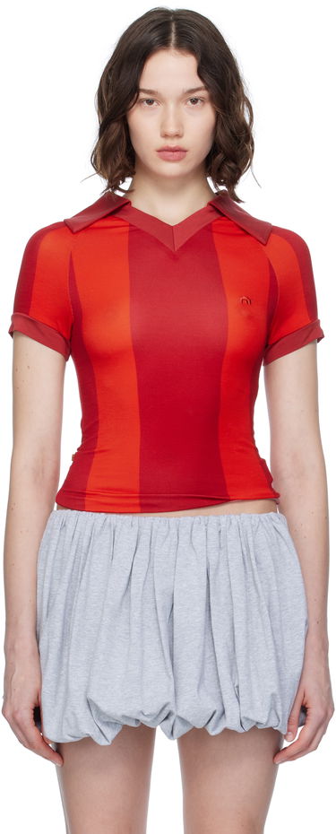 Polo skjorte Miaou Miaou Polo Shirt Rød | 7191TJBRST, 0