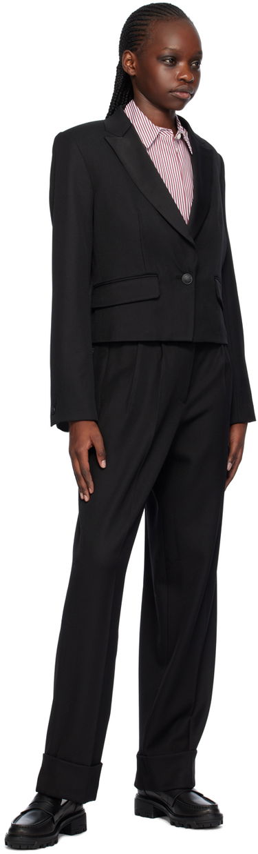 Skjorte rag & bone Morgan Striped Cropped Shirt Rød | WAW23HA0214621, 3