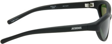 Solbriller Jacquemus Jacquemus 'The Curvo' Sunglasses Sort | JAC134C5SUN, 1