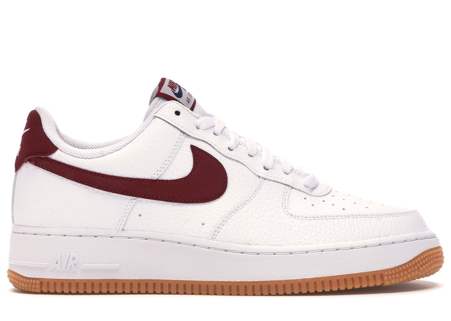 Sneakers og sko Nike Air Force 1 Low '07 Gum Medium Brown Hvid | CI0057-101, 0