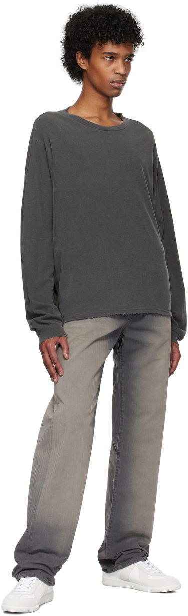 T-shirt John Elliott John Elliott Folsom Long Sleeve T-Shirt Grå | A292M3714A, 3