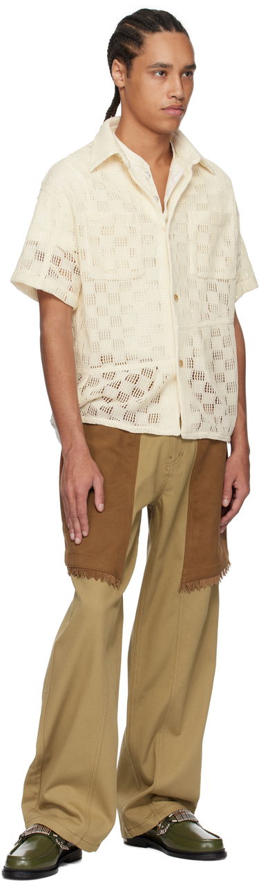 Cargo bukser Andersson Bell Andersson Bell Cowboy Wrap Jeans Beige | apa784m, 3