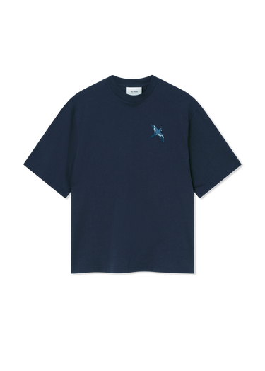T-shirt AXEL ARIGATO Micro Bee Bird T-Shirt Mørkeblå | A3464002, 1