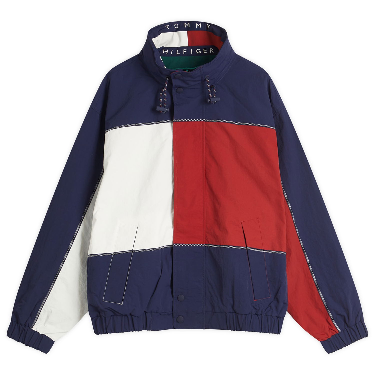 Vindjakke Tommy Hilfiger Tommy Jeans Sailing Reversible Jacket Flerfarvet | MN0MN00006L6K, 0