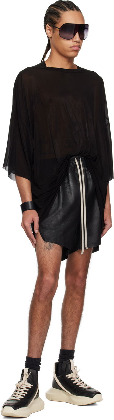 Shorts Rick Owens Rick Owens Hollywood Tommy Sheer T-Shirt Sort | RR01E5283 BZ, 4